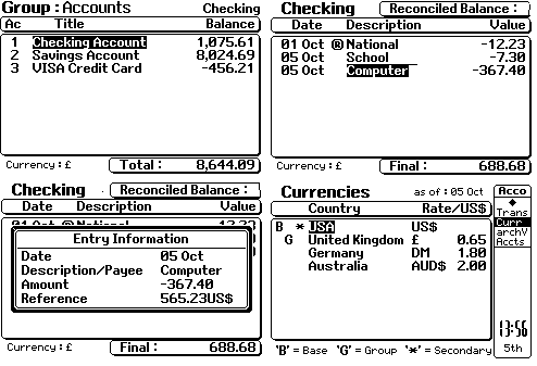 4 Snabank screenshots 