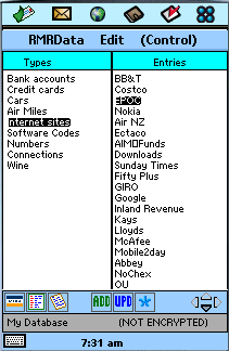 RMRDiet Diet Screenshot